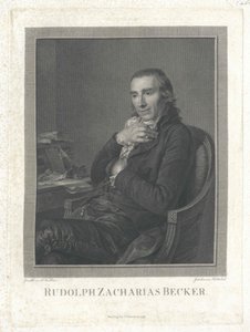 Rudolf Zachariasz Becker autorstwa Artist Unknown