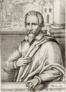 SERVET, Miguel (1511-1553). Hiszpański lekarz i teolog. Ksylografia. FRANCJA. ILE-DE-FRANCE. Paryż. Biblioteka Narodowa autorstwa Artist Unknown