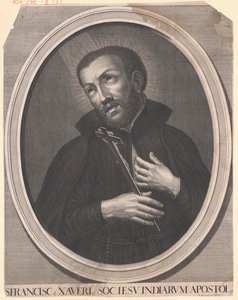 Święty Franciszek Ksawery autorstwa Artist Unknown