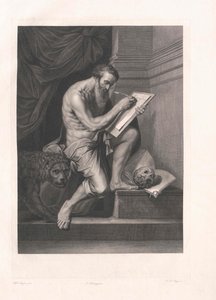 Saint Jerome autorstwa Artist Unknown