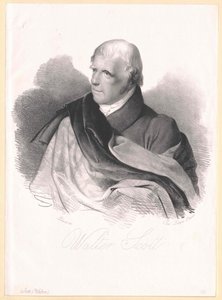 Sir Walter Scott autorstwa Artist Unknown