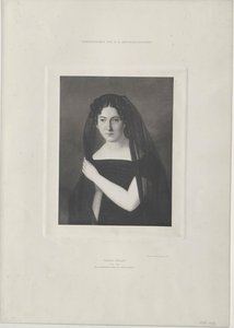 Sophie Mueller (druk) autorstwa Artist Unknown