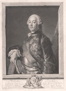 Święty Mikołaj hrabia Esterhazy z Galanthy autorstwa Artist Unknown