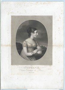 Stephanie z Baden autorstwa Artist Unknown