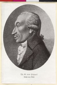 Theodor Gottlieb von Hippel autorstwa Artist Unknown