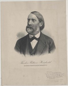 Theodor Ritter Hornbostel (druk) autorstwa Artist Unknown