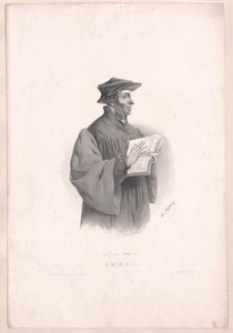 Ulrich Zwingli autorstwa Artist Unknown