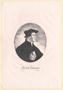Ulrich Zwingli autorstwa Artist Unknown