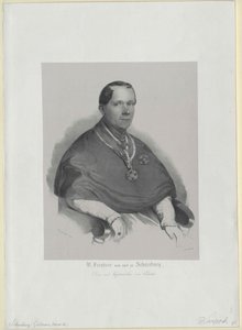 Wilhelm baron Schneeburg do Salthaus i dysk autorstwa Artist Unknown