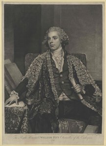 William Pitt autorstwa Artist Unknown