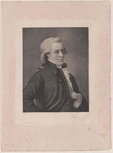 Wolfgang Amadeusz Mozart autorstwa Artist Unknown