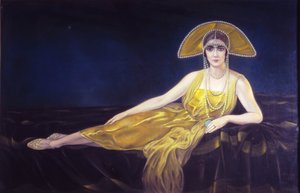 Portret Wally Toscanini, 1925.