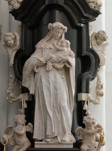 Święta Róża z Limy (marmur) autorstwa Artus I Quellinus