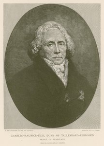 Charles Maurice de Talleyrand-Périgord autorstwa Ary Scheffer