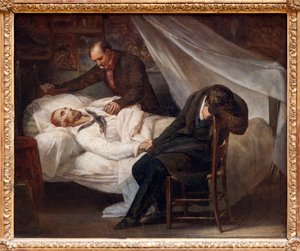 Śmierć Gericaulta autorstwa Ary Scheffer