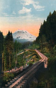 Mount Rainier z C.M. i P.S.R.R., c1916