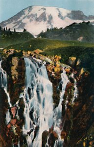 Myrtle Falls i Mount Rainier, c1916