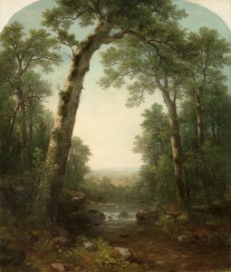 Leśny strumień z Vista, 1872. autorstwa Asher Brown Durand