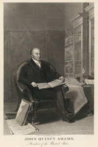 John Quincy Adams autorstwa Asher Brown Durand