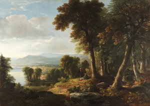 Krajobraz, 1850 autorstwa Asher Brown Durand