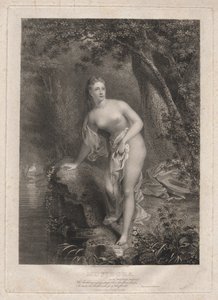 Musidora autorstwa Asher Brown Durand