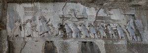 Dariusz I Wielki. Napis Behistun, VI wiek pne autorstwa Assyrian
