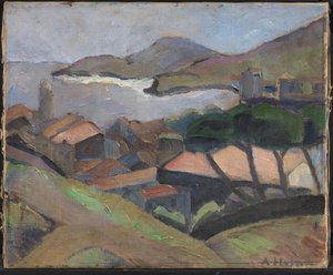 Widok Collioure autorstwa Astrid Holm