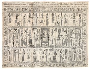 Edyp Egipcjanin autorstwa Athanasius Kircher