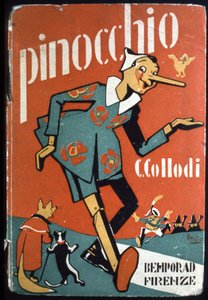 Pinokio, ok. 1930 r. (ilustracja)