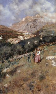 Widok na Capri