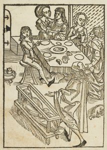 Najszczersze ostrzeżenie przed fałszywą miłością tego świata - 1 autorstwa attributed to Albrecht Dürer