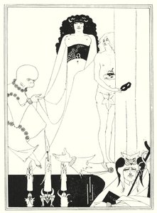 Wprowadź Herodiady (grawerowanie) autorstwa Aubrey (after) Beardsley