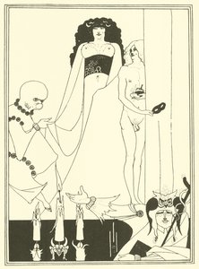 Herodiada (litografia) autorstwa Aubrey (after) Beardsley