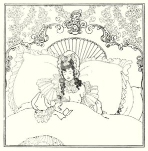 Billet-Doux (grawerowanie) autorstwa Aubrey (after) Beardsley