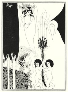 Oczy Heroda (rycina) autorstwa Aubrey (after) Beardsley