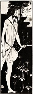 Atalanta w Calydon, 1896 r. autorstwa Aubrey Beardsley