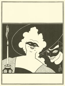 Projekt okładki, Żółta Księga autorstwa Aubrey Beardsley