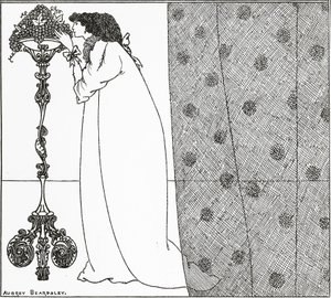 Projekt okładki do „Savoy”, 1896 autorstwa Aubrey Beardsley