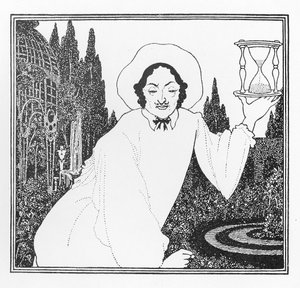 "The Pierrot of the Minute" номын хавтасны дизайн, 1897 оны поли autorstwa Aubrey Beardsley