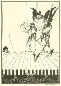 Projekt prospektu Savoy autorstwa Aubrey Beardsley