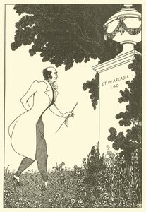 A w Arkadii jestem autorstwa Aubrey Beardsley