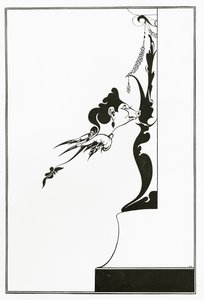 Przednia okładka „Dom grzechu”, 1897 autorstwa Aubrey Beardsley