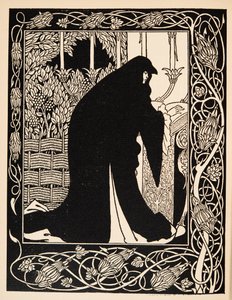 Jak królowa Guenever uczyniła ją zakonnicą autorstwa Aubrey Beardsley