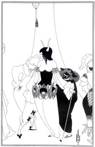 Ilustracja do Maski Czerwonej Śmierci autorstwa Edgara Allana Poe, 1895