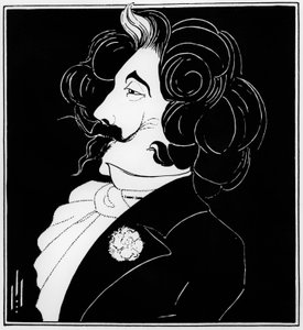 James McNeill Whistler (1834-1903) (rysunek) autorstwa Aubrey Beardsley