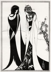 „John i Salome” autorstwa Aubrey Beardsley