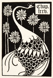 Paw, nagłówek rozdziału autorstwa Aubrey Beardsley