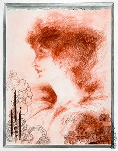 Portret kobiety, 1898. autorstwa Aubrey Beardsley