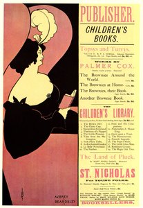 Wydawca. Książki dla dzieci, 1894 autorstwa Aubrey Beardsley