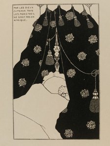 Autoportret w łóżku Autoportret w łóżku, 1894. autorstwa Aubrey Beardsley